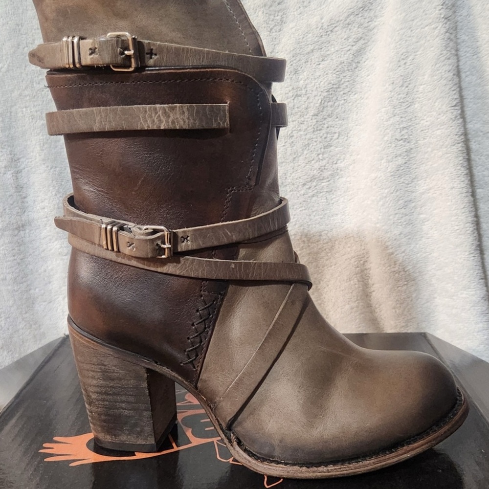 Freebies Brown Leather Boots